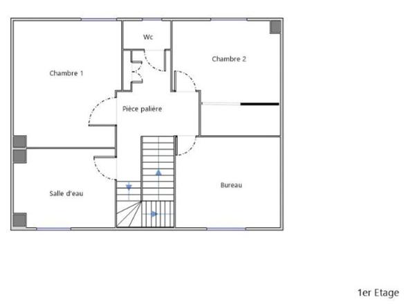 Christophe Michaudelle – EXLUSIVITE - CAPIFRANCE vous propose Nanteuil lès Meaux : Proche des commodités, maison de ville bien entretenue - 6 pièces - 5 chambres - 2 WC