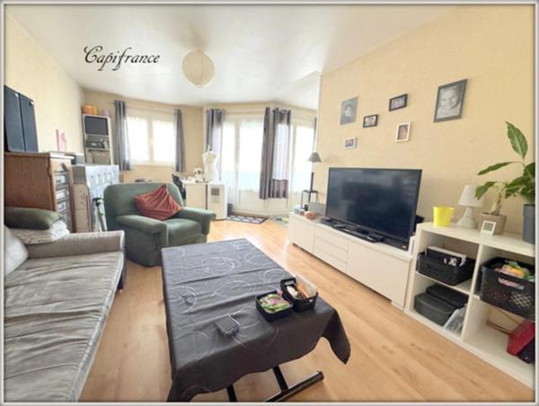 Appartement à vendre 4 pièces 3 chambres + balcon + Box