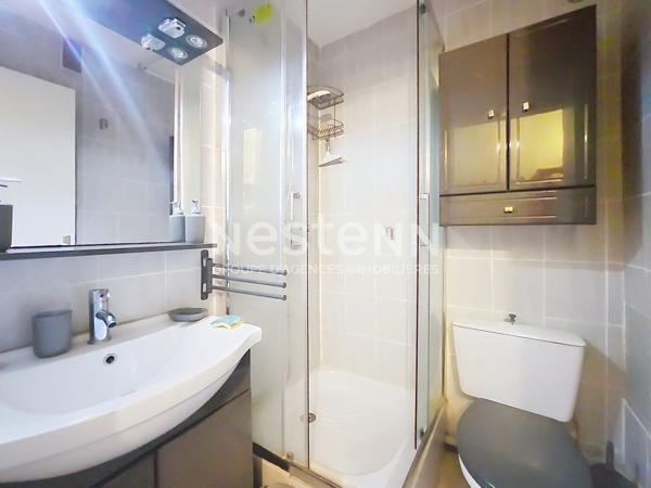 Le Barcares - A VENDRE Appartement T1 cabine dans residence securisee avec parking et piscine