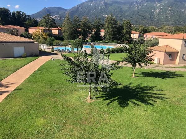 Appartement T2  dans résidence avec piscine et jardin
