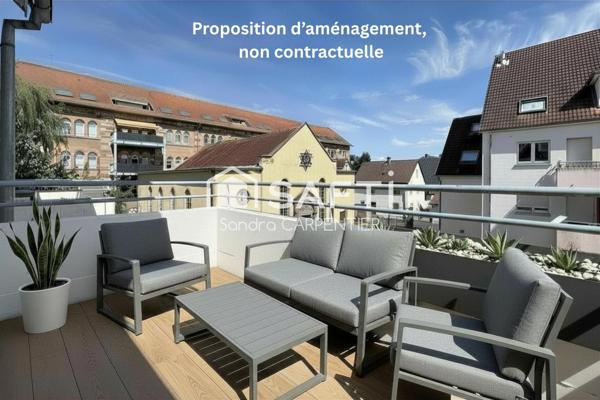 Charmant duplex de 62 m² à Benfeld.