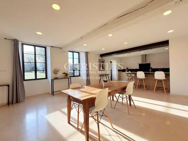 Un Domaine de moulin historique rare, entièrement restauré, au cœur de la Charente