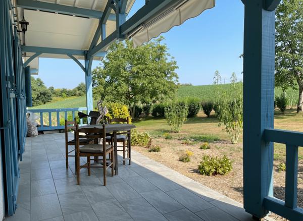 Maison landaise T4 sur sous sol complet sur terrain 1447 m²
