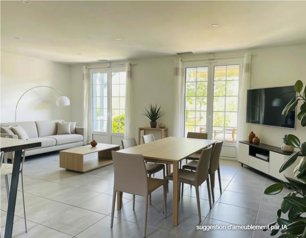 Maison landaise T4 sur sous sol complet sur terrain 1447 m²