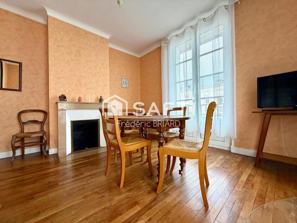 Saumur Ile Offard, sublime appartement sur parquet