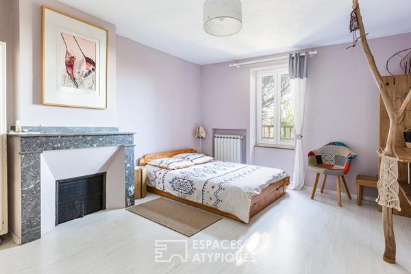 Ensemble immobilier de charme avec gîtes en pleine campagne tarnaise