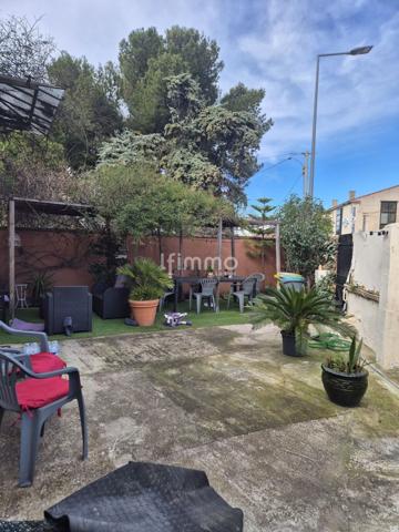 Maison 77M2 + 29 M2 sous-sol 450M2 terrain 13008 Mazargues