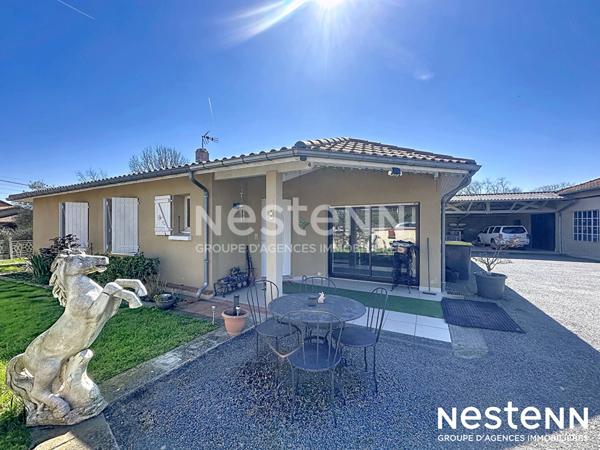 A VENDRE Maison Mirande 4 chambres 145m2 avec jardin et garage