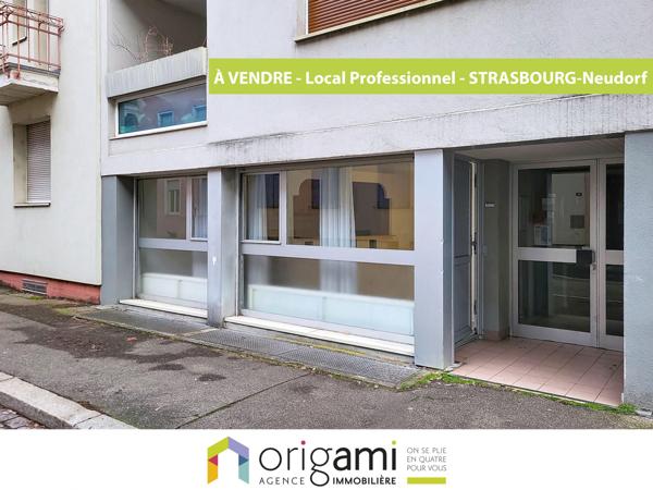 LOCAL PROFESSIONNEL DE 120 m² - STRASBOURG - NEUDORF