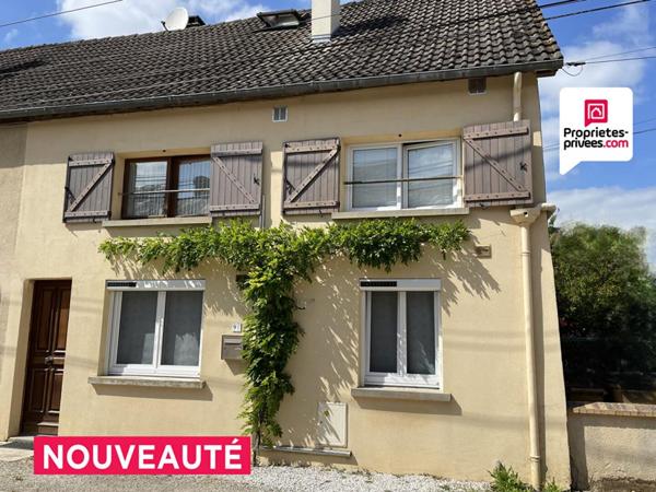 Maison de village 4 pièce(s)110m2 3 chambres garage jardinet 229000 HAI