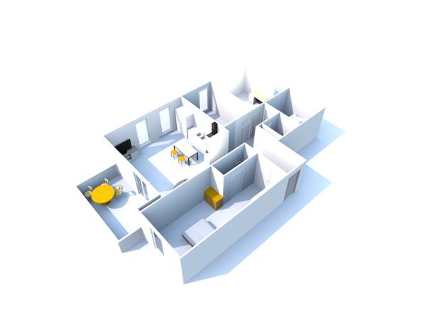 Appartement 4 pièces - 86 m² Bien prestige