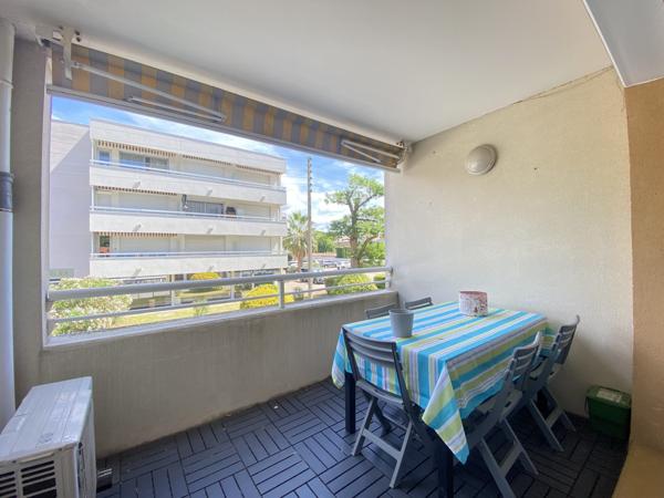 ARCACHON, plage d'Eyrac proche centre ! Appartement 3 pièces de 60 m2, avec loggia et place de parking