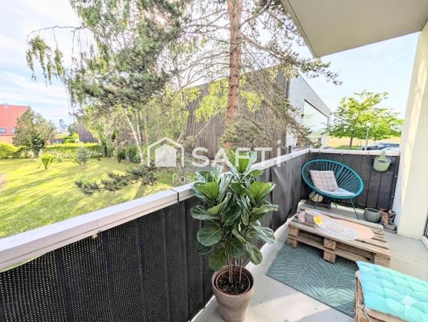 3P de 77,20m² avec terrasse, cave et garage
