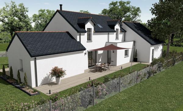 Terrain + Maison à vendre 6 pièces - 172 m²
