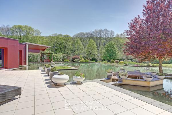 Élégance et sérénité : demeure d’exception aux portes de Paris