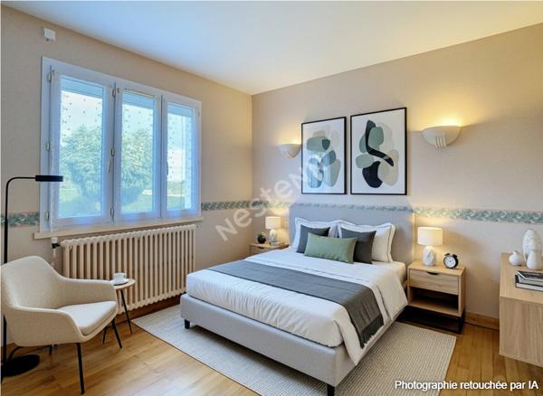 Maison sur sous sol à vendre à Tillieres