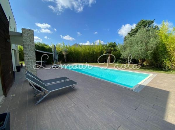 Magnifique maison d'architecte avec piscine à débordement