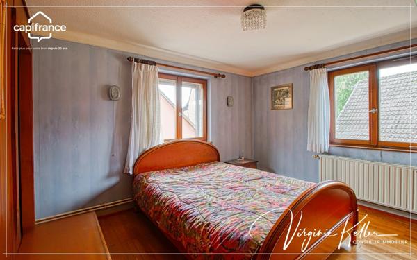 Maison Individuelle de 110 m² à vendre à FEGERSHEIM (67) - Terrain de 440 m² - Dépendance