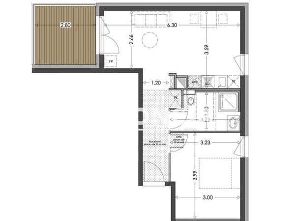 Location Appartement 2 pièces 43.77 m² - 21 RUE JEAN MENTELIN Strasbourg 67200