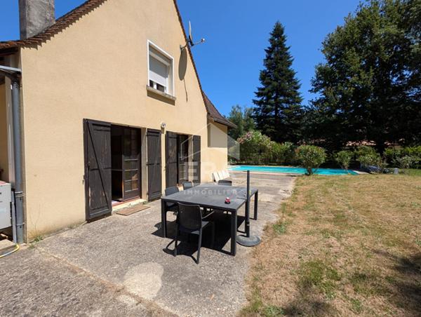 Maison à vendre individuelle périgourdine à 5 min de Montpon-Ménestérol 5 pièces 120 m2