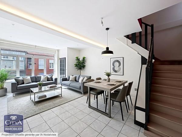 Maison à vendre 4 pièces 93.84m² Lille (59000)