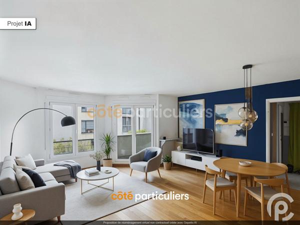 Vente Appartement92,36 m² - 4 Pièces - CLAMART (92140)