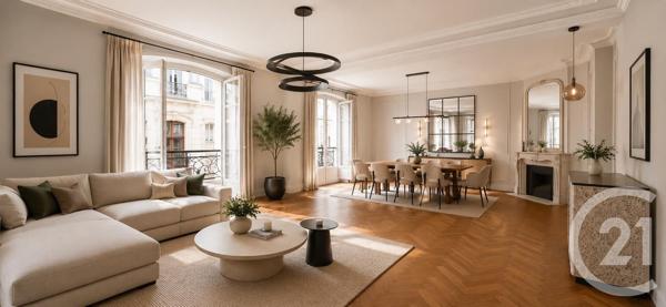 Appartement à vendre  4 pièces - 83 m 2   PARIS  - 75017