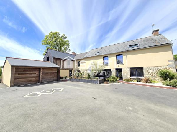 LONGERE 242 m² – 6 CHAMBRES – GRAND TERRAIN – GUIPEL