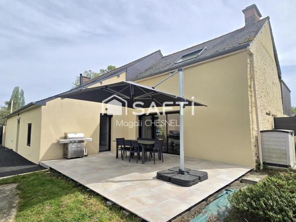 LONGERE 242 m² – 6 CHAMBRES – GRAND TERRAIN – GUIPEL