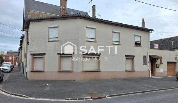 Maison familiale T5 avec travaux et grand potentiel, garage et terrasse