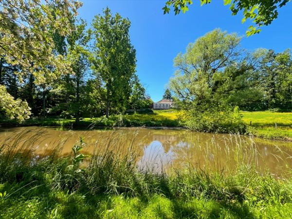 Maison à vendre 7 pièces (71) - 160 M² - Parc arboré de 1.5 hectares avec étang