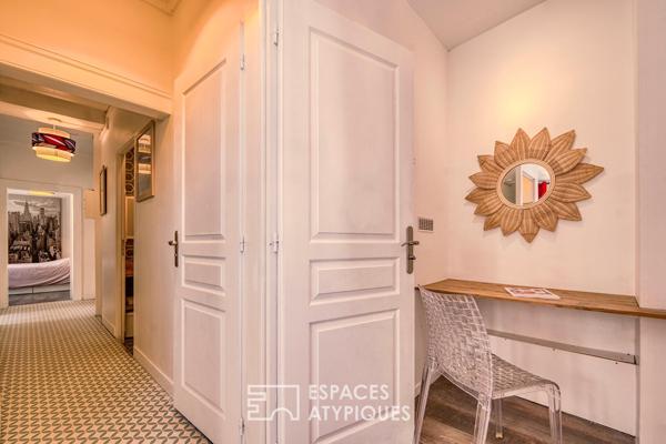 Duplex inversé dans un ancien bâtiment professionnel