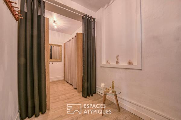 Duplex inversé dans un ancien bâtiment professionnel
