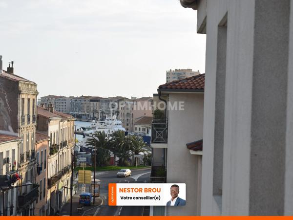 Appartement avec ascenseur et parking sécurisé proche QUAI D'ORIENT SETE (34)