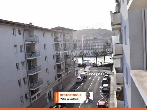 Appartement avec ascenseur et parking sécurisé proche QUAI D'ORIENT SETE (34)