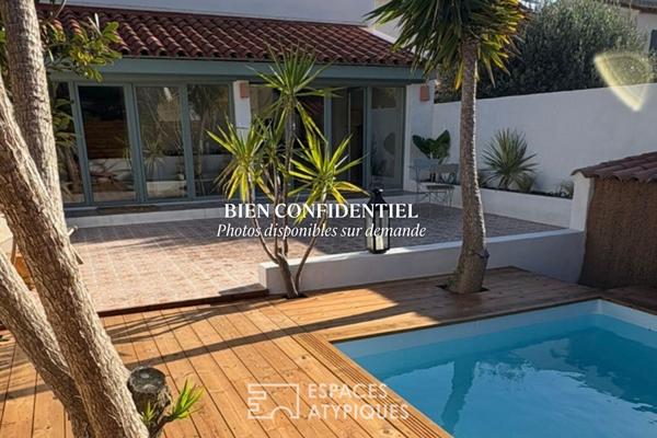 Maison d’inspiration minorquine avec jardin paysagé