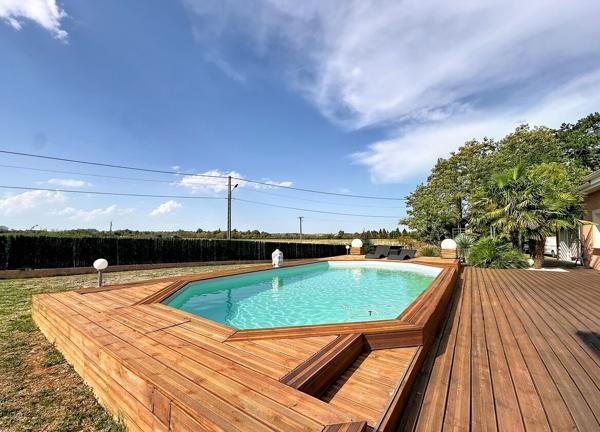 Maison Charnoz- Sur- Ain 6 pièce(s) 190 m2, quatre chambres, piscine, garage, salle de sport , jacuzzi, hammam