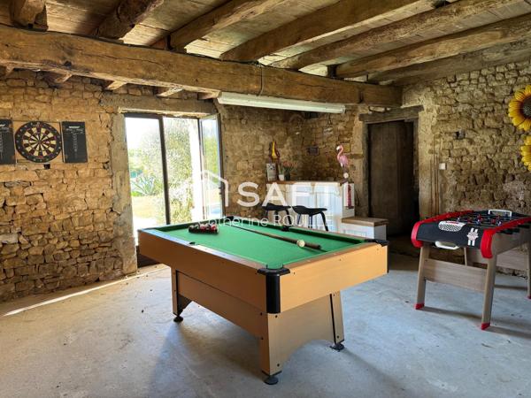 LONGÈRE RÉNOVÉE 6 CHAMBRES, 4 SALLES DE BAIN, PISCINE