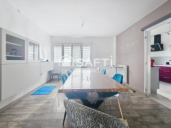 Appartement 110m², 5 pièces, 3 chambres et une cave