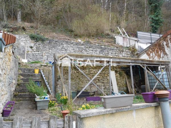 Maison Habitation (108 m2), 3 chambres, grande Terrasse, Garage et Local Commercial (130 m2)