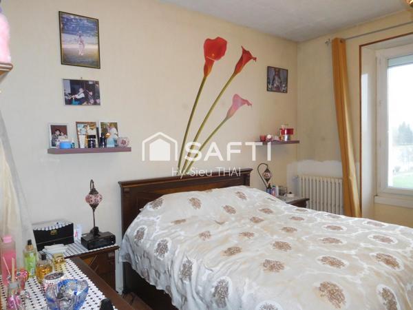 Maison Habitation (108 m2), 3 chambres, grande Terrasse, Garage et Local Commercial (130 m2)