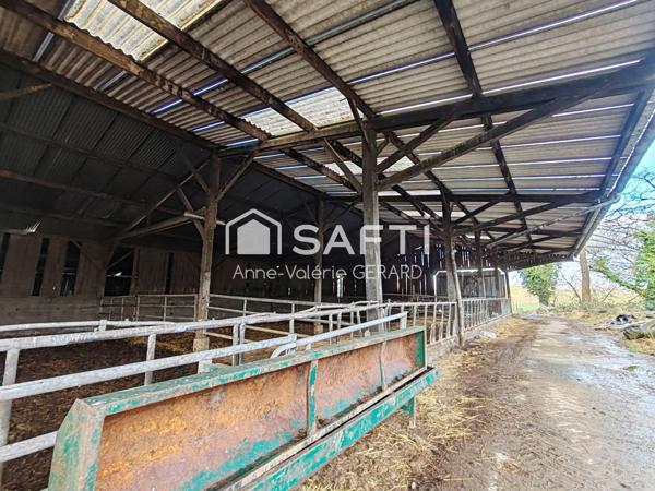 Exploitation agricole avec 15 hectares terres