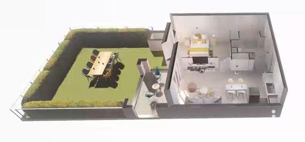 Appartement à vendre 2 pièces 44 m² Vallauris