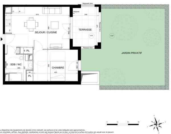 Appartement à vendre 2 pièces 44 m² Vallauris