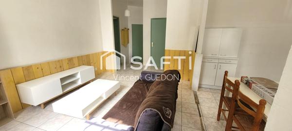 F3 loué meublé sans charge