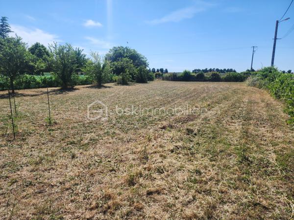 Terrain de 822 m²