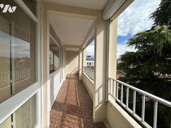 Montélimar, appartement de 82m2 avec cellier et garage.