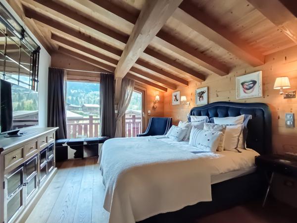 Megève (74120) Chalet de standing – Vue montagnes – Proche centre & ski
