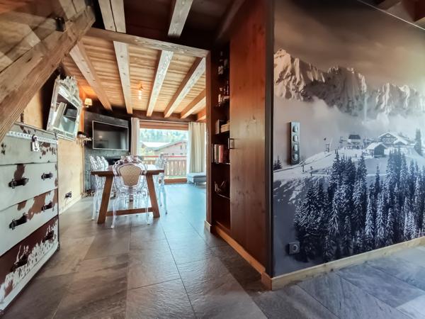 Megève (74120) Chalet de standing – Vue montagnes – Proche centre & ski