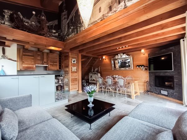 Megève (74120) Chalet de standing – Vue montagnes – Proche centre & ski